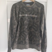 Pierre Cardin super wzorzysta zielona bluza L 