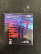 Procesor Intel i7 8700K LGA1151 8th Gen