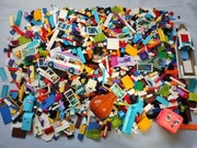 LEGO mix 2 kg. tylko oryginalne klocki friends i city patrz zdjęcia 