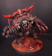 Warhammer Orks ghazghkull thraka malowany