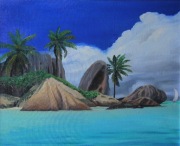 Obraz malowany na płótnie 61x75cm,olej/1998