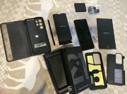 Samsung Galaxy S21 Ultra 5G 12/128 Phantom Black + S Pen + Spigen + pudełko
