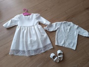 Komplecik do chrztu dla dziewczynki