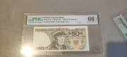 50 złotych 1988 HT pmg 66