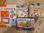 Pucio pierwsze zabawy, Pucio co tu pasuje, Memos Mickey, Cyferki