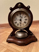 Zegar kominkowy Budzik Junghans Brillant ok. 1915 Uszkodzony