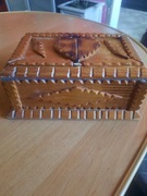 Szkatułka drewniana