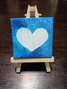 Mini obraz sztaluga prezent 