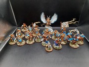 Warhammer Age of Sigmar Stormcast Eternals Pomalowana Armia