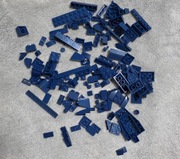 Lego Klocki Mix Ciemnoniebieskie Dark Blue (100g)