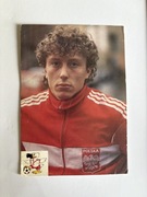 Pocztówka Ryszard Tarasiewicz Klub Śląsk Wrocław