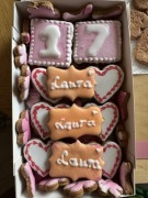 Pierniczki ciastka ręcznie przygotowane na imieniny urodziny ślub/specjalne