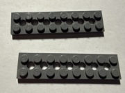 LEGO TECHNIC PŁYTKA PŁASKA 2x8 C.SZARA 3738 1 szt