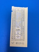 Bilet autobusowy PKS Państwowa Komunikacja Samochodowa 