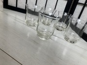 Wazonik szklany, ozdobny, tulipan 9 cm