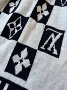 Szalik Louis Vuitton wełna wełniany