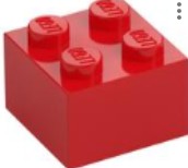 BRICK 2X2 RED 300321/3003