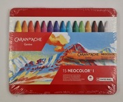 Pastele Woskowe Caran d'Ache Neocolor I – Zestaw 15 kolorów