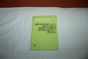 Język polski Odpowiednie dać rzeczy słowo Nagajowa 1991 rok
