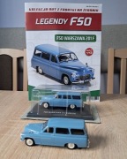Legendy FSO Warszawa 201F - nowy, gazetka. 1:43
