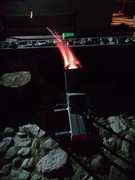 Piec rakietowy  turystyczny wedkarski