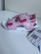 Sandały dziewczęce na rzepę Adidas