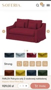 FARLOV pokrycie kanapy 3 osobowej