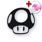 NAKLEJKA NA SAMOCHÓD AUTO LAPTOP - MUCHOMOR MARIO BROS