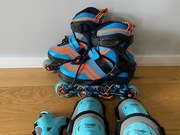 Rolki regulowane Spokey Avate + ochraniacze