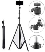 Statyw tripod uchwyt na aparat telefon tablet 72-210cm WYSOKI MAX 210 CM