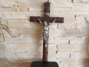 Drewniany Krzyż Krucyfiks Antyk 50 cm cm B34 