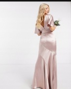 DESIGN Bridesmaid sukienka z satyny 34