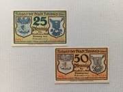 Notgeld - Nowa Sól 2 x b.d. seria I.