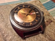 Zegarek SLAVA olimpiada kalendarz ZSRR PRL idzie.   