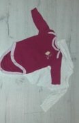 Body Twitty dla nowonarodzonej dziewczynki długi rękaw r.56 0-2mc noworodek