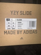 yeezy slide rozmiar 43 ciemny szary