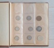 Klaser z monetami - francuskie