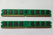 Pamięć RAM 2x 1GB DDR DIMM