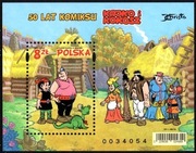 Blok 363B (5229B) 50 lat komiksu "Kajko i Kokosz"