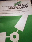 SAM ZROBIE  SILNIK WIATROWY FRANCISZEK GŁUSKI