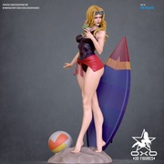 Figurka druk 3D żywica " Captain M Swimsuit - F1373 " - 180 mm