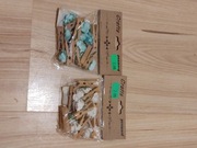 Spinacze drewniane z różami