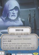 SWD SOH015 Order 66 Star Wars Destiny