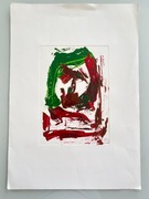 obraz Złe Spojrzenie - Der böse Blick '95 Cieslak unikat art brut akryl