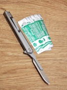 Skalpel składany, nóż, scyzoryk, brelok 2/10szt