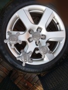 alufelgi 6-cio ram. Audi A6c7 opony zim17 Michelin Alpin5