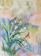 Akwarela 24x32 - "Budzą się do życia"