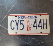 Ozdoba tablica rejestracyjna New York