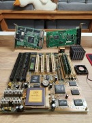 Płyta głowna S7 z procesorem - Chaintech 5VGM M101+IBM Cyrix6x86 p120+  8mb