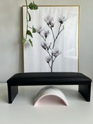 Dłuższa podpórka poduszka pod dłoń do manicure | miejsce na dwie lampy UV